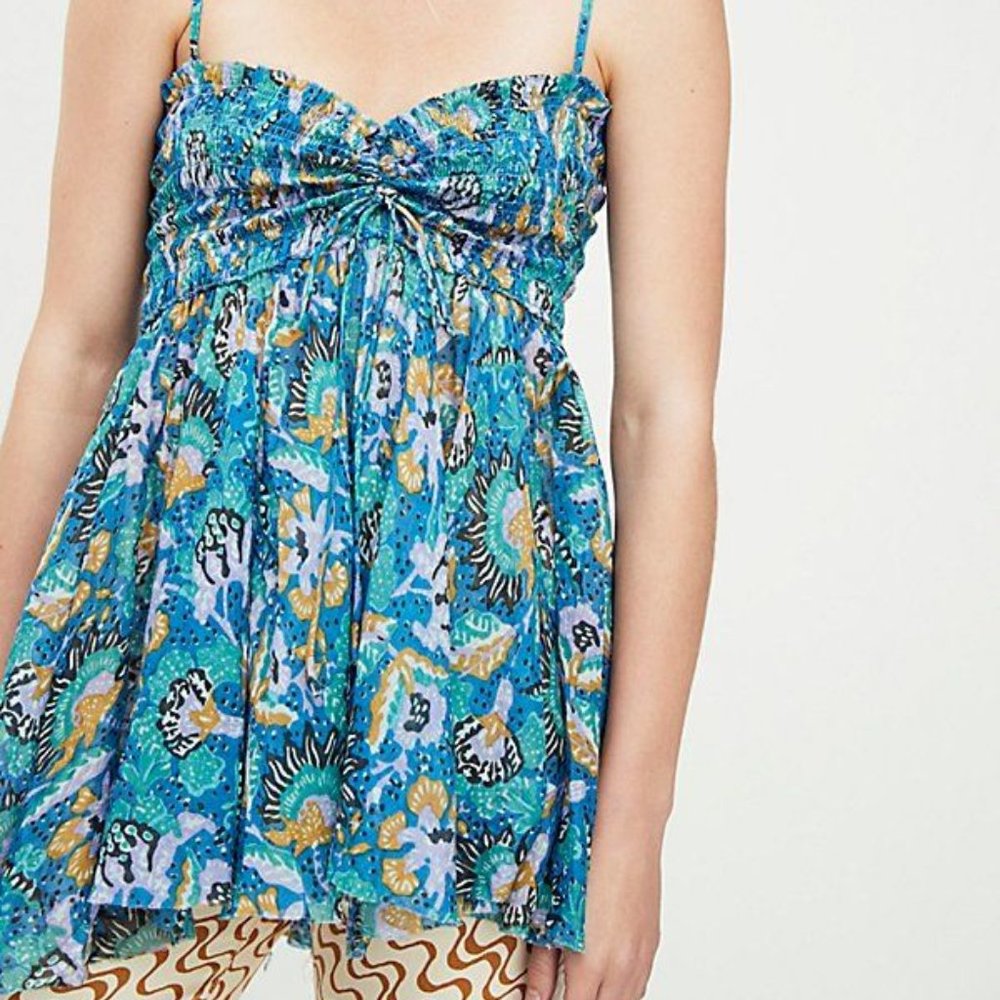Free People Ollie Smocked Tunic